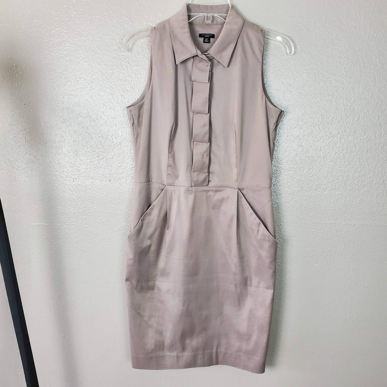 Ann Taylor Shirtwaist Fit & Flare Career Dress 6p